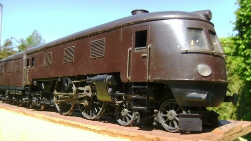 E 18 BR 118 Frontführerstand Dampflok Stromlinie Studie 1zu50 M Wells Salzbahner (5)