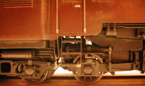 E 18 BR 118 Frontführerstand Dampflok Stromlinie Studie 1zu50 M Wells Salzbahner (9)