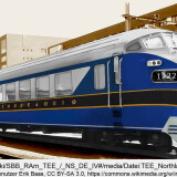 SBB_RAm_TEE_NS_DE_IV_Baltimore_and_Ohio_Fensterband-60-15-blau-5-13-32-gelb-70-50-10grau-nten-75-28-111Umg70-60-45-80-70-1