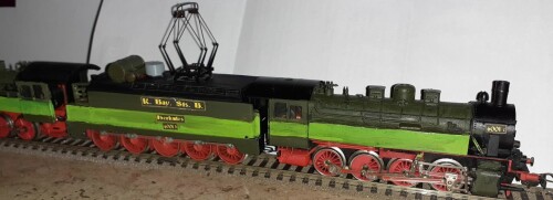 BR 55 58 Mallet Dampfelektrisch Oberleitung Eisenbahnbastler Helmut f (1)