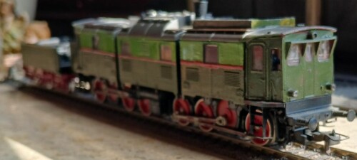 E 91 dampfelektrisch DRG DB Eisenbastler Helmut