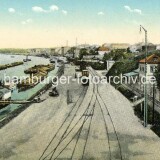 1890_Riesa_Hafen_Hafenbahn_Gleise_Guterwagen_Schiff_Umschlag