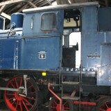 TAG_7_Tegernseebahn_Dampflok_blau_Bayrisches_Bahnmuseum_Nordlingen_2025-4