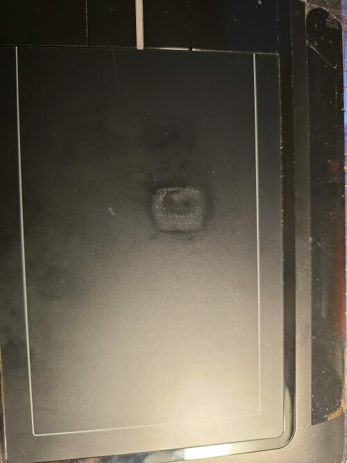 Tablet CTH460 Verschleiss sichtbar