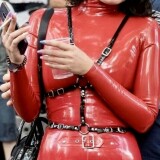 Bizarrlady-annarosenmuller--latexdomina-betrunken-uberredet-benjaminfiegl-sich-betauben-zu-lassen-als-er-aufwacht-riesen-sklaven-tattoo-am-bauch-und-keuschheitsgurtel-um-penis