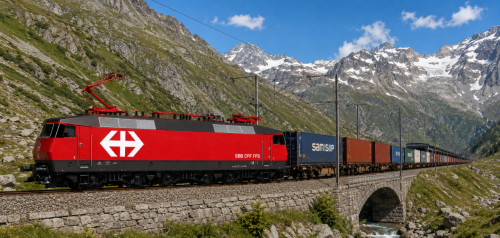 BR 120 SBB Bo Bo Bo Alpen Güterzuglok d3lirium Sascha
