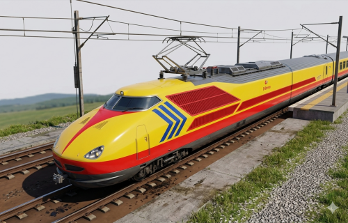 TGV 001 Prototyp Gasturbine gelb rot Tegernseer Matthias