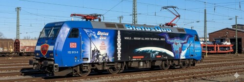 BR 152 Werbelok Status Quo Bandlok Bahngarfield Christian