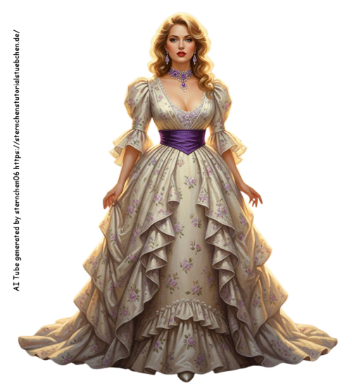 victorian garden woman 3