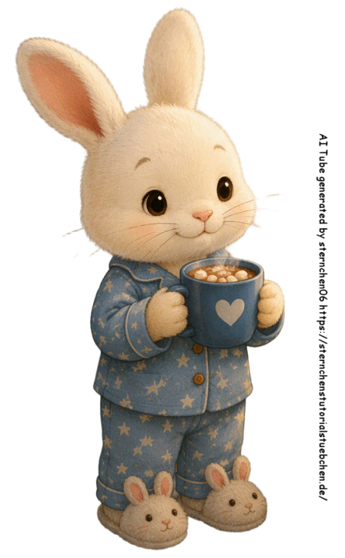 weisser hase kakao morgen neu 3